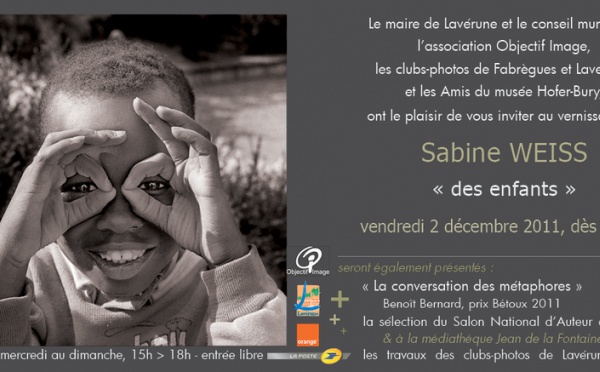 Sabine Weiss expose ses photographies "des enfants"