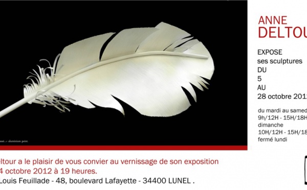 Anne Deltour expose ses sculptures