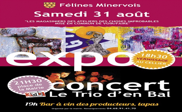 Exposition à Félines-Minervois