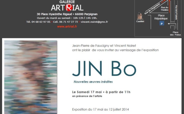 JIN Bo expose à Perpignan