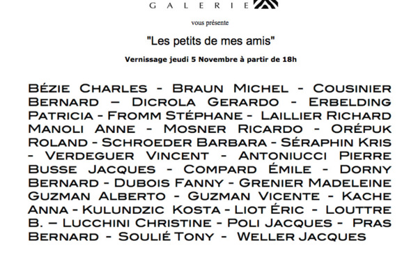 Galerie  Luc Berthier 75003 Paris