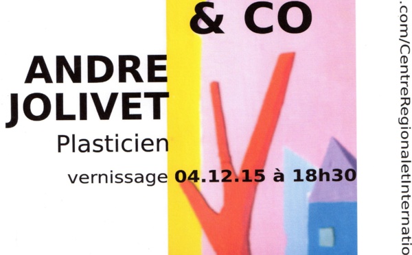 ANDRE JOLIVET plasticien FORMATS  § CO expose à Roujan