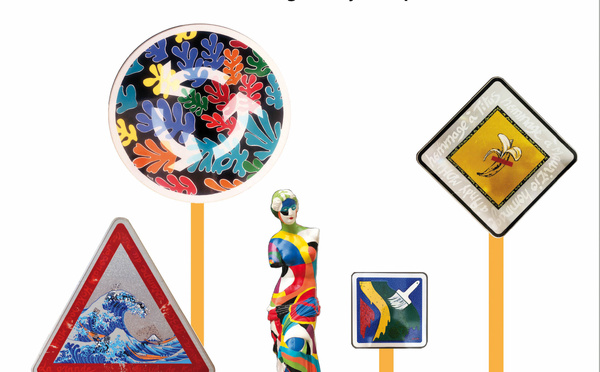 Collaboration virtuelle artistique avec Marina DH - Aveyron