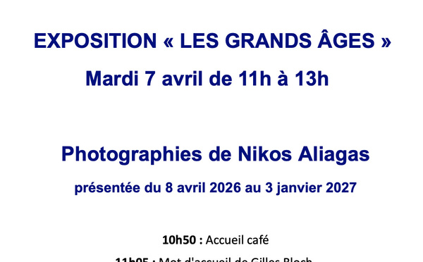 Musée de l'Homme, exposition "Grands âges" mardi 7 avril - photographies de Nikos Aliagas