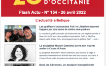 Artistes Occitanie Flash Actu -  N° 154 - 26 avril 2022