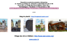 Exposition de PLACID -Village des Arts et Métiers - OCTON