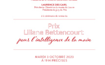 Cérémonie de remise du Prix Liliane Bettencourt pour l’Intelligence de la Main® - Paris 17°