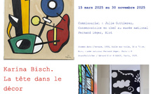 Musée Fernand Léger _    Léger, peintre de la couleur  //  Karina Bisch, la tête dans le décor -Biot