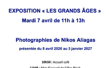 Musée de l'Homme, exposition "Grands âges" mardi 7 avril - photographies de Nikos Aliagas