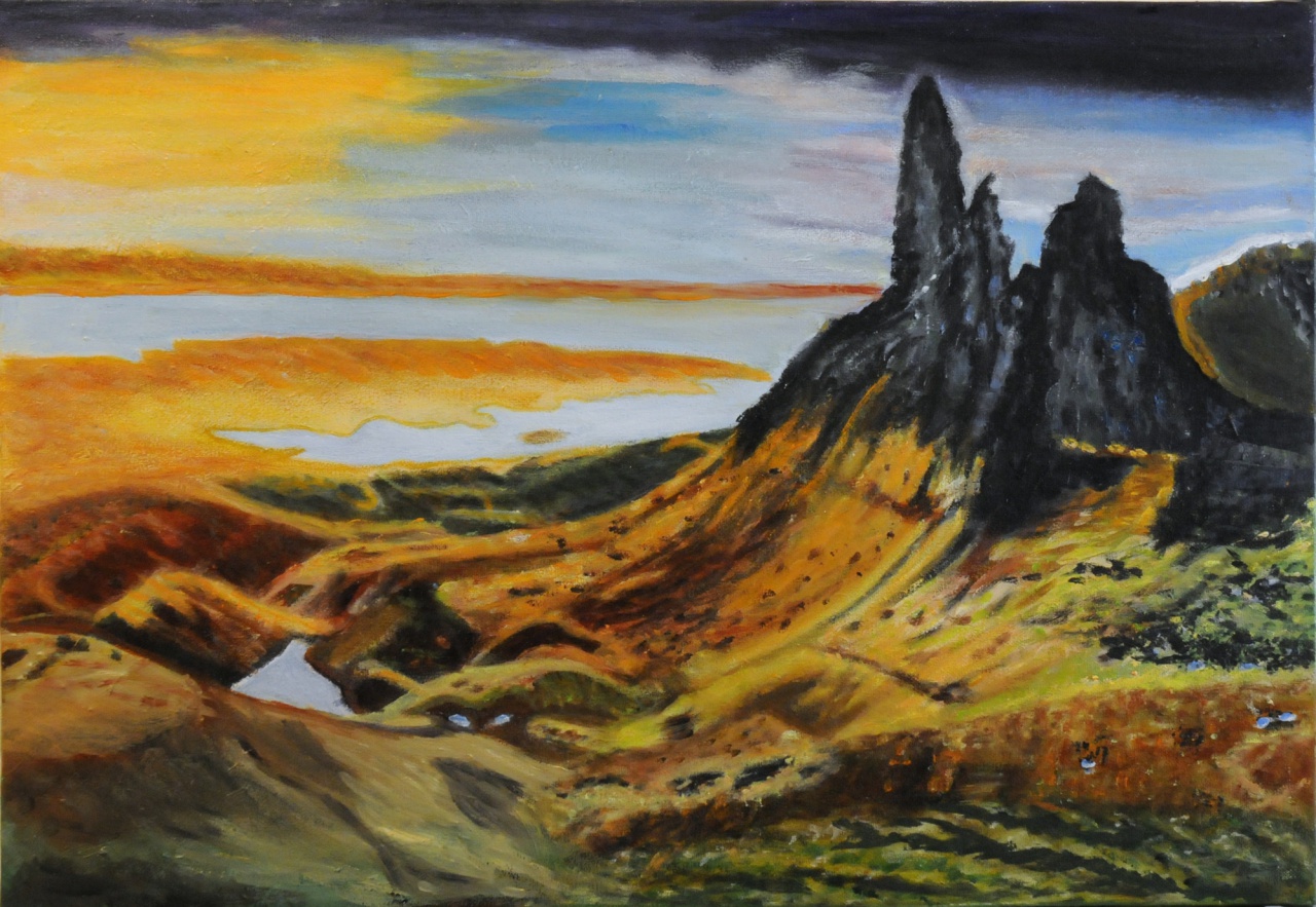 119-Château Stalker - Ecosse - Eliane CIANNI-A 119-Château Stalker - Ecosse - Eliane CIANNI-A