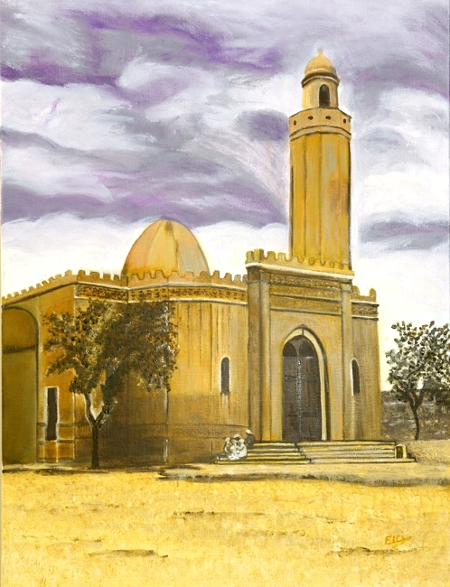 082-Mosquée Afflou - Eliane Cianni - A 082-Mosquée Afflou - Eliane Cianni - A