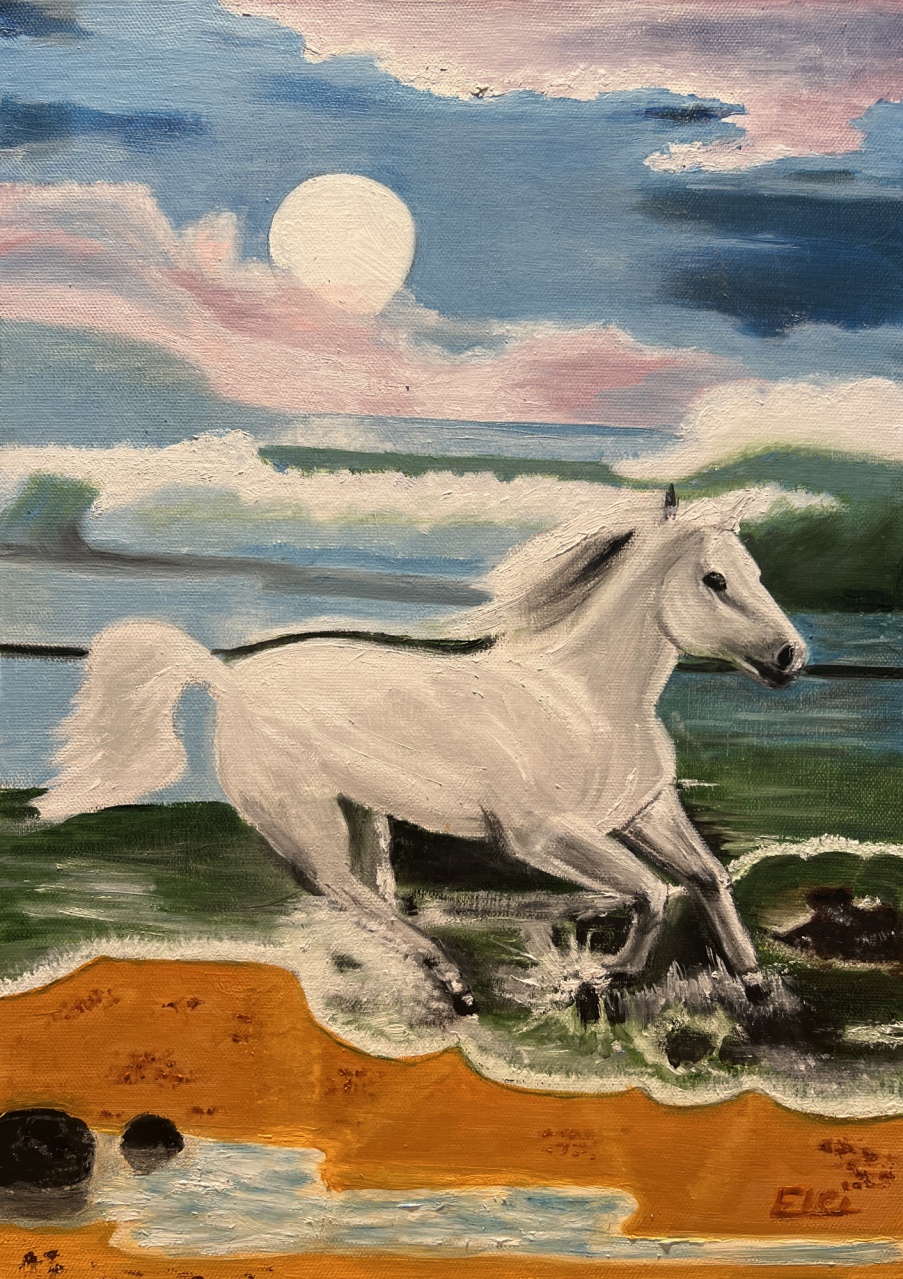 136 - Crin blanc - Eliane CIANNI 136 - Crin blanc - Eliane CIANNI