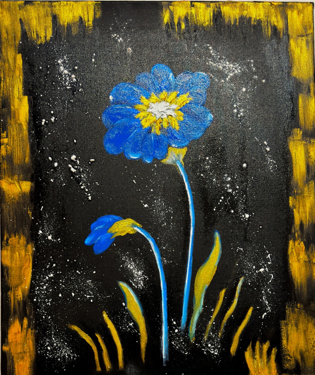 151 - Fleur bleue - Éliane CIANNI 151 - Fleur bleue - Éliane CIANNI