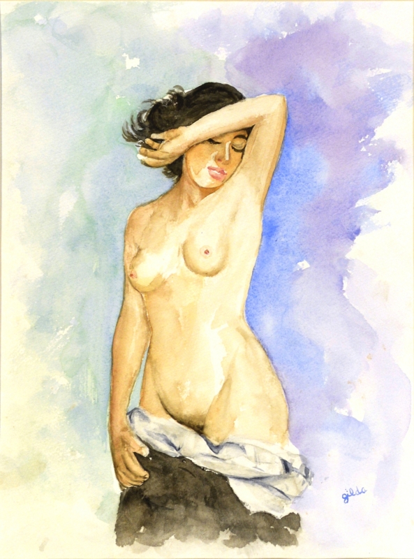 001-Nue au réveil Marie-France Goujon 001-Nue au réveil Marie-France Goujon