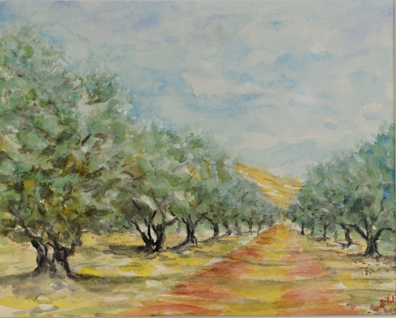 011-Oliviers du Salagou-Marie-France Goujon 011-Oliviers du Salagou-Marie-France Goujon