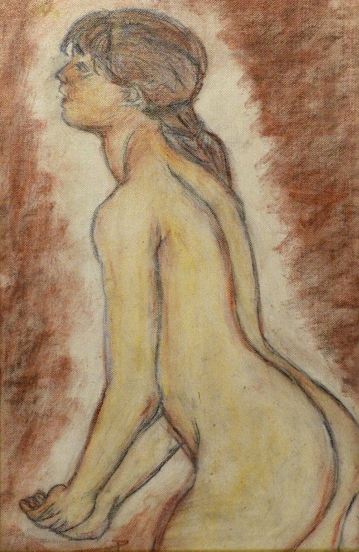 033-Étude de baigneuse de Renoir - Marie-France Goujon 033-Étude de baigneuse de Renoir - Marie-France Goujon