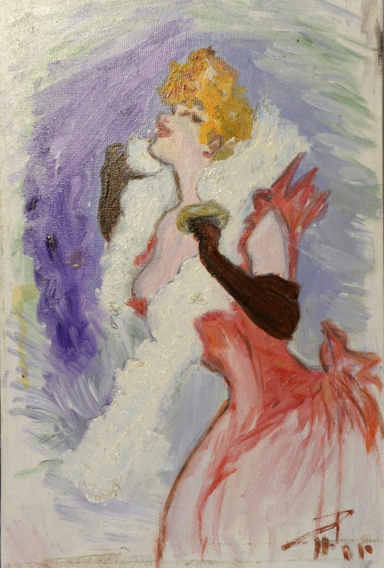 038-La Goulue (T. Lautrec) - Marie-France Goujon 038-La Goulue (T. Lautrec) - Marie-France Goujon