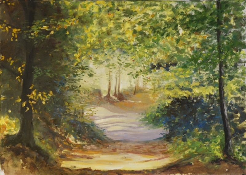 058-Promenade en sous bois - Marie-France Goujon 058-Promenade en sous bois - Marie-France Goujon