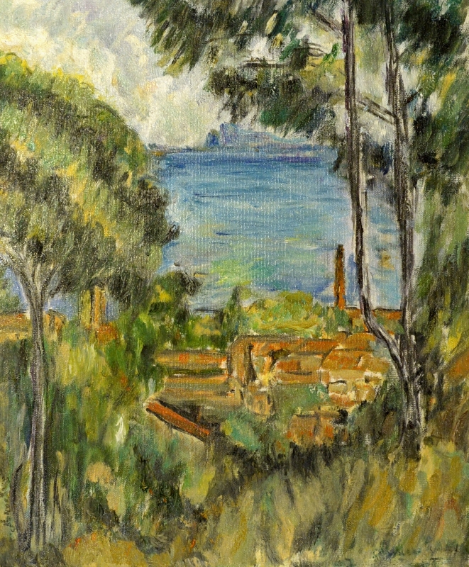 085-D'après Cézanne - Marie-France Goujon 085-D'après Cézanne - Marie-France Goujon