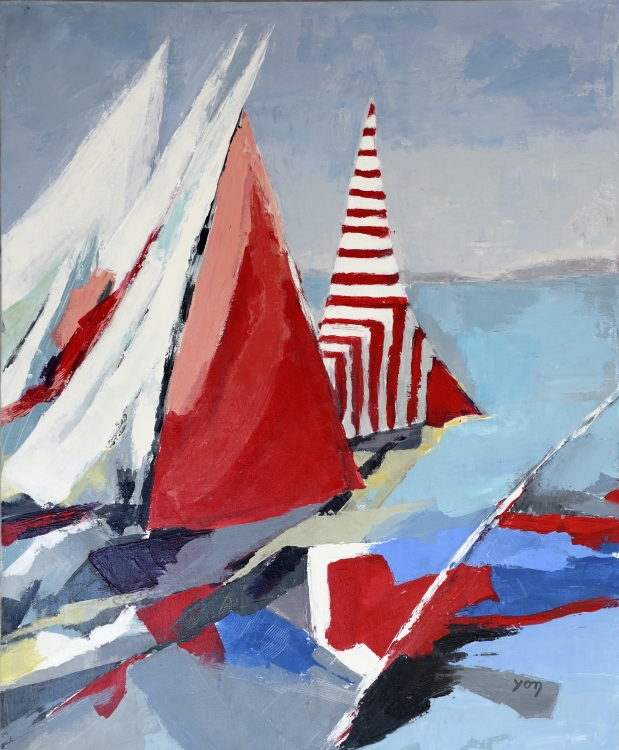 007-En régate - Jacqueline YON 007-En régate - Jacqueline YON