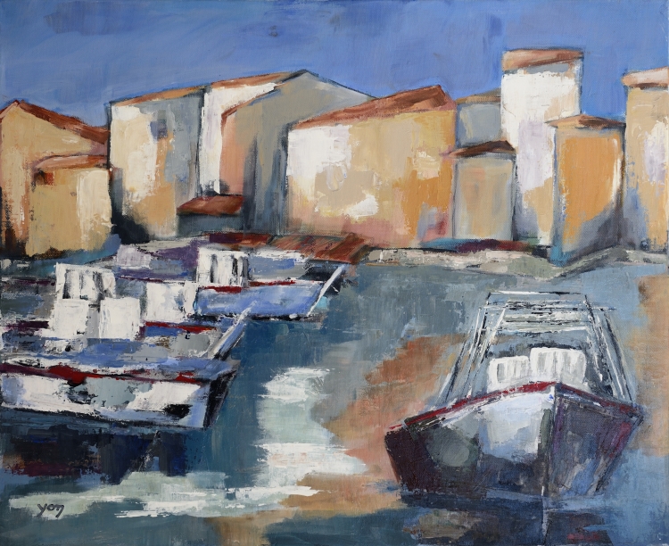 009-Retour de pêche - Jacqueline YON 009-Retour de pêche - Jacqueline YON