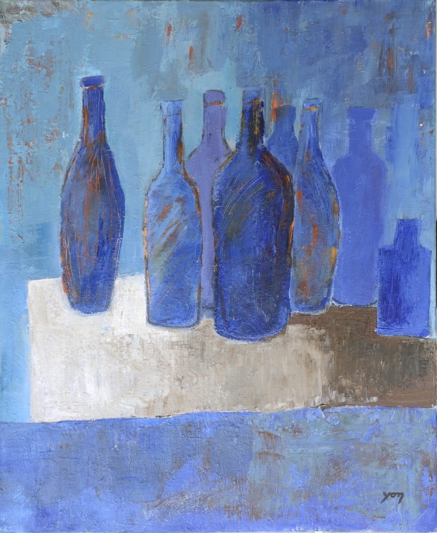 048-Les flacons bleus - Jacqueline YON 048-Les flacons bleus - Jacqueline YON