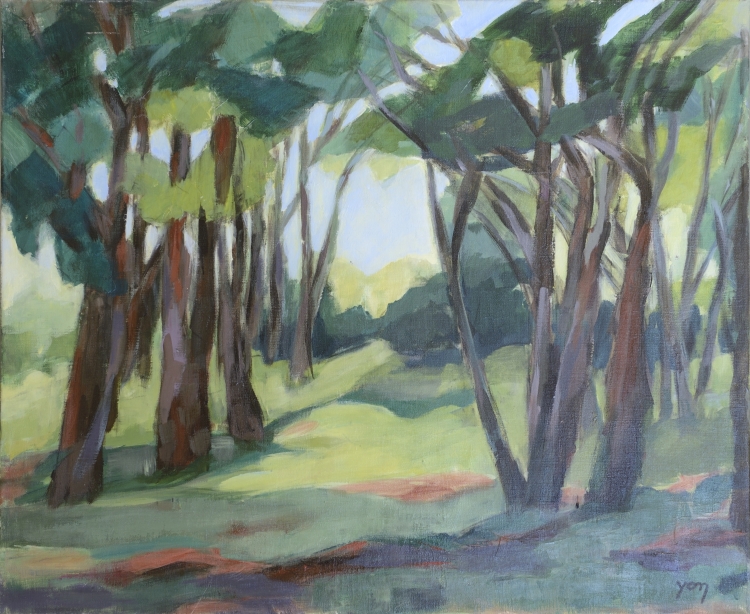 052-Sous bois - Jacqueline YON