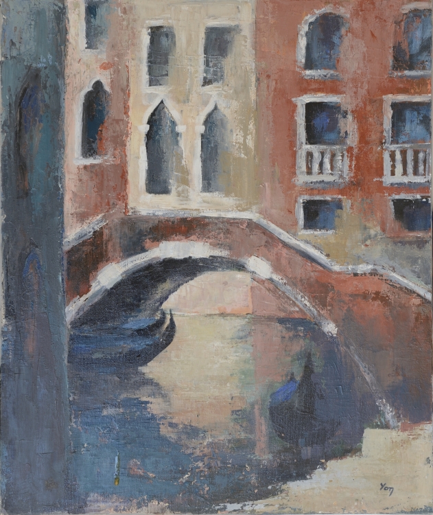 060 - Pont à Venise - Jacqueline YON 060 - Pont à Venise - Jacqueline YON