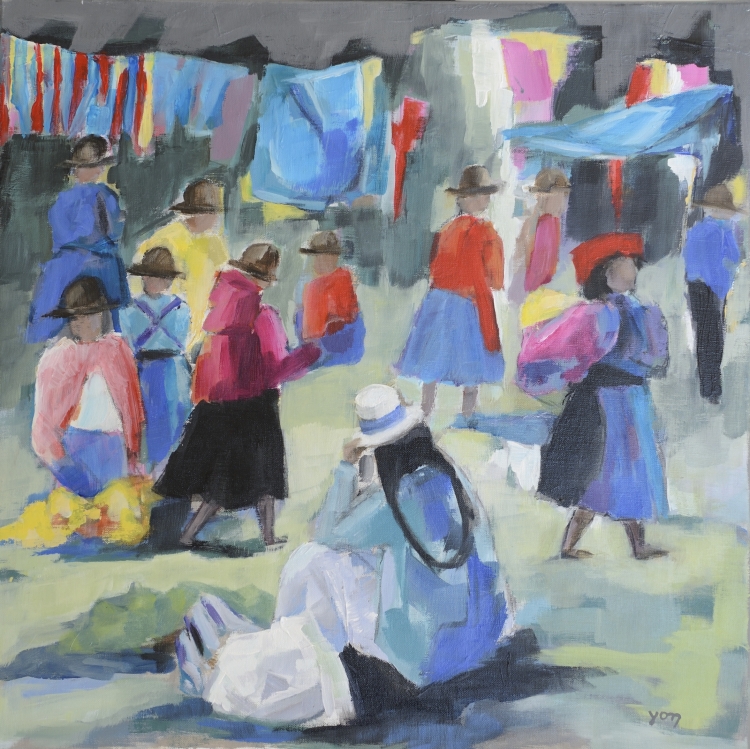 068-Marché péruvien - Jacqueline YON 068-Marché péruvien - Jacqueline YON