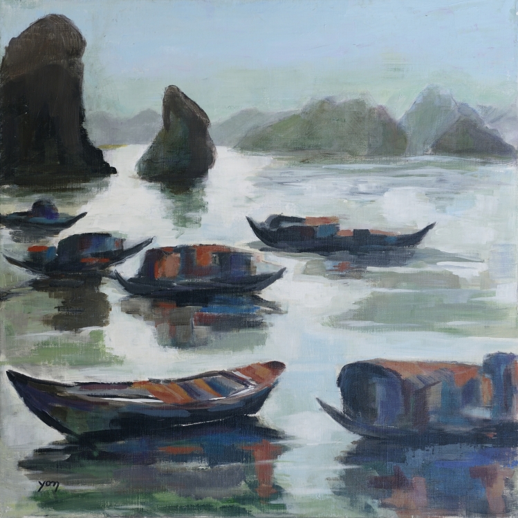 070-Baie d'Halong - Jacqueline YON 070-Baie d'Halong - Jacqueline YON