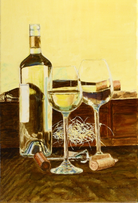 073-Le verre de l'amitié - Monique ROBERT