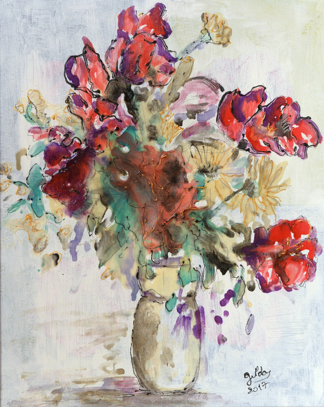 98-Bouquet de fleur n°1 - Marie-France GOUJON_01 98-Bouquet de fleur n°1 - Marie-France GOUJON_01