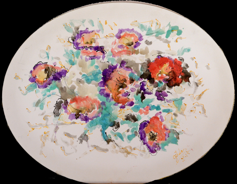 100-Fleur ovale n°3 - Marie-France GOUJON_01 100-Fleur ovale n°3 - Marie-France GOUJON_01