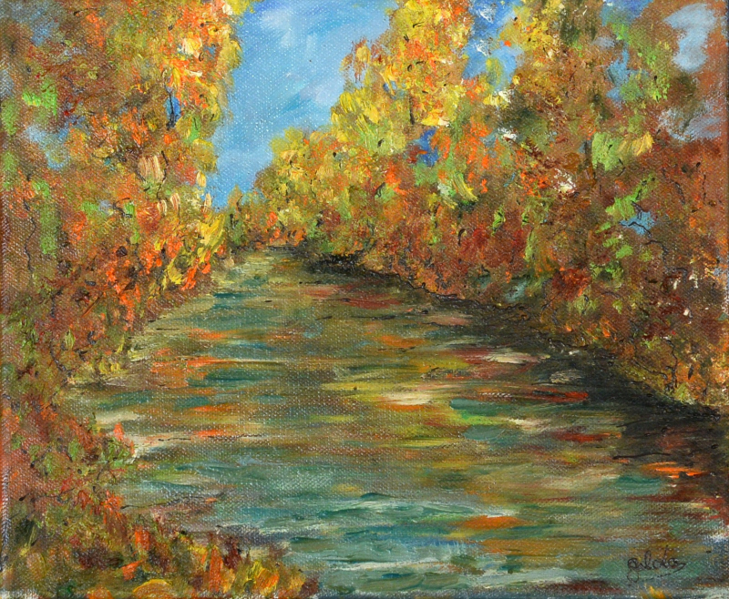 106 - Reflet dans la rivière - Marie-France GOUJON_01 106 - Reflet dans la rivière - Marie-France GOUJON_01